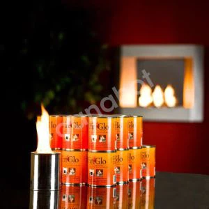 deciated Lle tân-Fflam Tanwydd, Gel gynnau Asiant